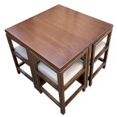  میز و صندلی ناهار خوری کمجا راش مدل 014